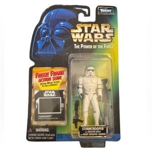 Star Wars Power of the Force Stormtrooper Action Figure NIB
